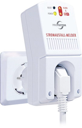 Protector 30003 Áramkimaradás jelző Dugaljról