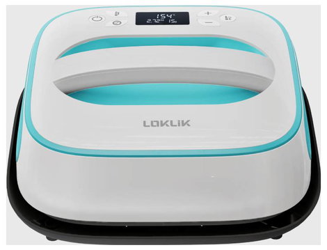 Loklik Easy Heat Press Hőprés Türkiz 3. kép