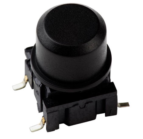 MEC 1DS09 1DS Series Zárósapka kerek Fekete 1 db
