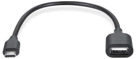 Perixx USB 2.0 Átalakító [1x USB-C® dugó - 1x USB 2.0 alj, A típus] PERIPRO-403 0.30 m 2. kép