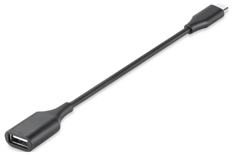 Perixx USB 2.0 Átalakító [1x USB-C® dugó - 1x USB 2.0 alj, A típus] PERIPRO-403 0.30 m 3. kép