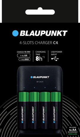 Blaupunkt Hengeres akku töltő