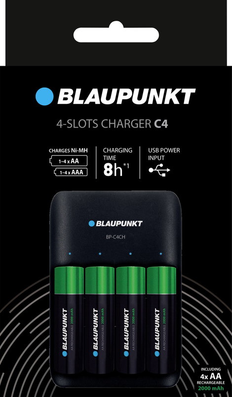 Blaupunkt Hengeres akku töltő