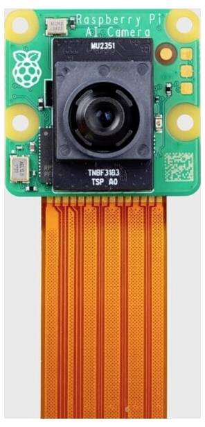 Raspberry Pi® SC1174 AI Camera CMOS színes kameramodul Alkalmas: Raspberry Pi 3. kép