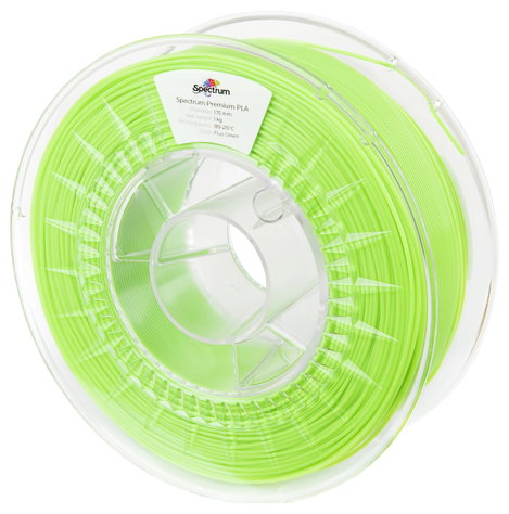 Spectrum Filaments 80018 PLA Premium 3D nyomtatószál PLA műanyag utánvilágító 1.75 mm 1000 g fluo gr 2. kép