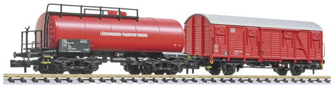 Liliput L260117 N Tűzoltó vízszállító jármű készlet a DB AG-tól