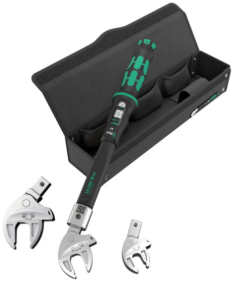 Wera Click-Torque 05136076001 Nyomatékkulcs készlet Bedugaszolható négylap 14 x 18 mm 10 - 100 Nm