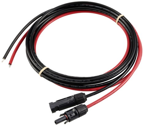 Sygonix SY-6408050 Solarstecker auf offenes Ende Szolár kábel 6 mm² Kábelhossz 3 m