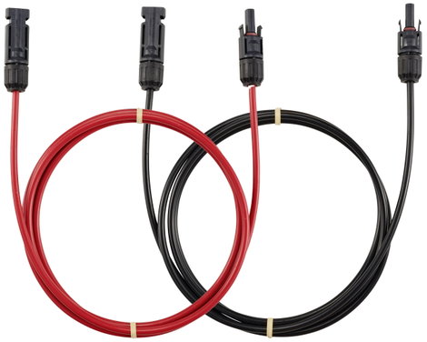 Sygonix SY-6407666 Solarstecker (Stecker und Buchse) Hosszabbító kábel 4 mm² Kábelhossz 2 m 3. kép
