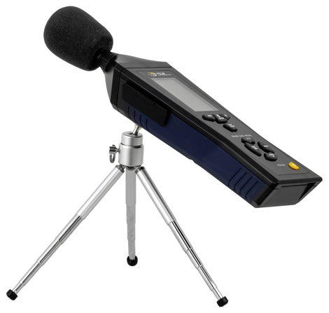 PCE Instruments Zajszintmérő Adatgyűjtő 30 - 130 dB 30 Hz - 8 kHz 2. kép