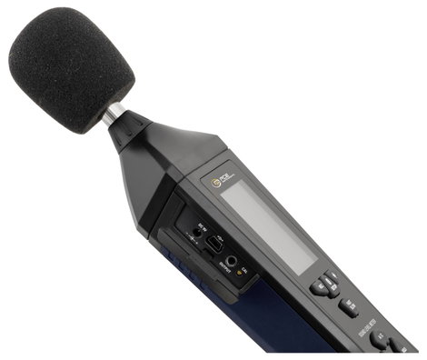 PCE Instruments Zajszintmérő Adatgyűjtő 30 - 130 dB 30 Hz - 8 kHz 4. kép