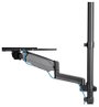 Neomounts WL90-325BL1 Monitor fali tartó 43,2 cm (17) - 81,3 cm (32) Fekete Billentyűzet tartó, Állí 2. bélyegkép