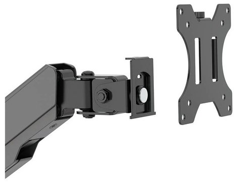 Neomounts WL90-325BL1 Monitor fali tartó 43,2 cm (17) - 81,3 cm (32) Fekete Billentyűzet tartó, Állí 4. kép