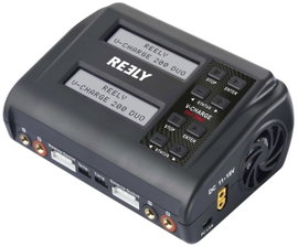 Reely V-Charge 200 Duo Modell töltő 10 A Lítiumion, LiPolimer, LiFePO, LiHV, NiCd, NiMH, Ólom-savas 