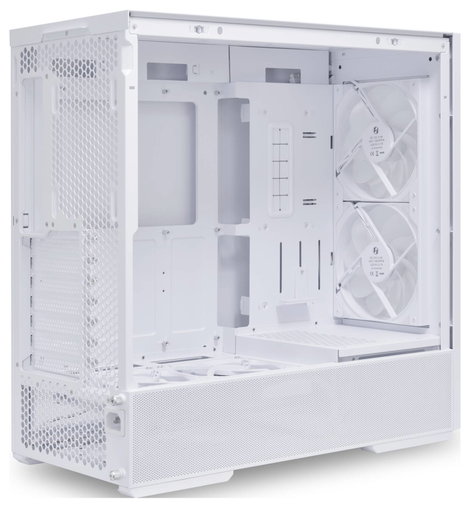 Lian Li LANCOOL 207 Tempered Glass Midi torony Számítógép ház Fehér 11. kép