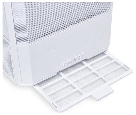 Lian Li LANCOOL 207 Tempered Glass Midi torony Számítógép ház Fehér 13. kép