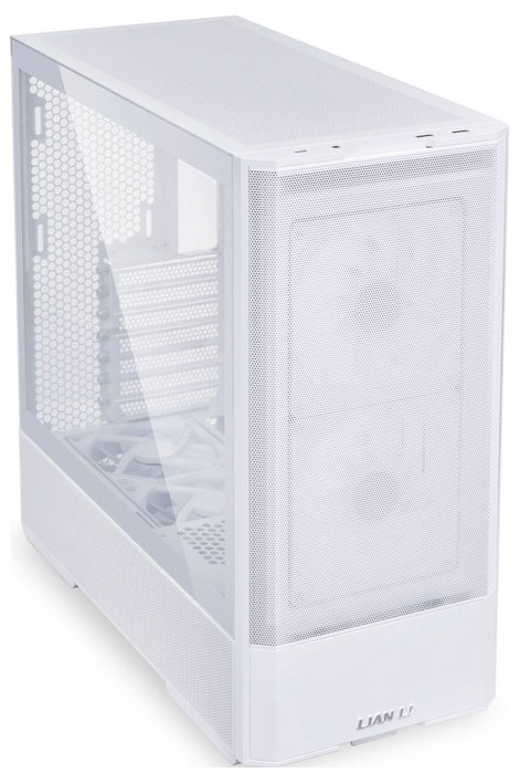 Lian Li LANCOOL 207 Tempered Glass Midi torony Számítógép ház Fehér 2. kép
