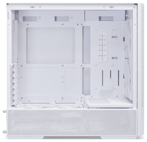 Lian Li LANCOOL 207 Tempered Glass Midi torony Számítógép ház Fehér 3. kép