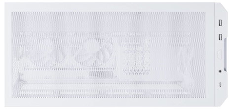 Lian Li LANCOOL 207 Tempered Glass Midi torony Számítógép ház Fehér 9. kép