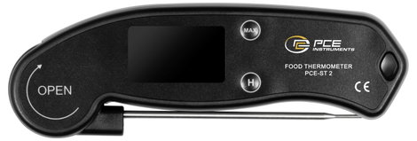 PCE Instruments Hőmérséklet érzékelő 0 - 200 °C Merülő-/beszúró érzékelővel, villámgyors 5. kép