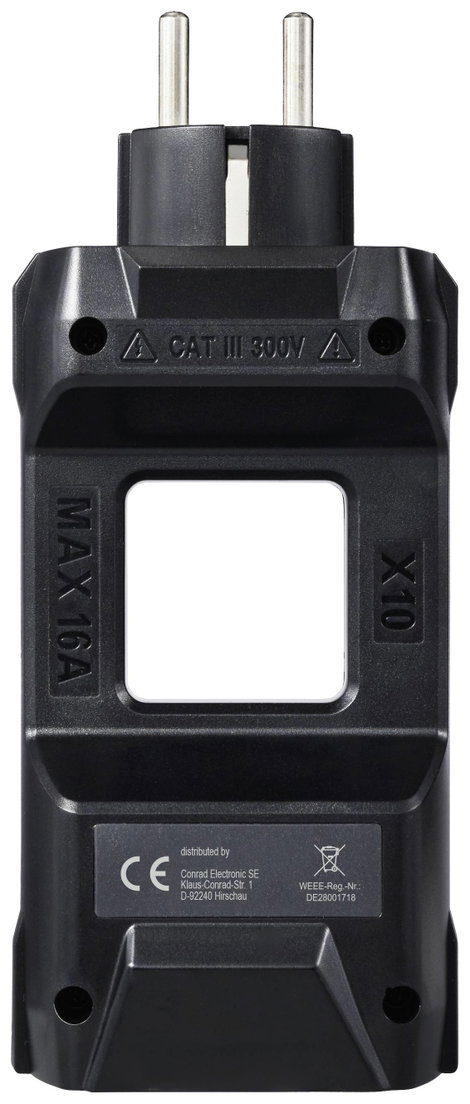 VOLTCRAFT DMA-1LS 16 Mérőadapter - Sötétszürke 4. kép