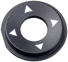 MEC 10ZB09UV13606 Ultranavimec Series Zárósapka kerek Fekete 1 db