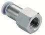 IMI NORGREN Csőcsatlakozó M02260605 Cső átmérő: 6 mm Menet méret: M5 1 db bélyegkép