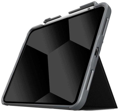 STM Goods Dux Plus Tablet tok Apple iPad 10.9 (10. Gen., 2022) 27,7 cm (10,9) Book Cover Fekete, Átl