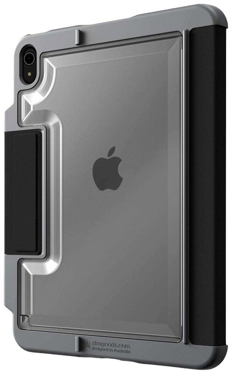 STM Goods Dux Plus Tablet tok Apple iPad 10.9 (10. Gen., 2022) 27,7 cm (10,9) Book Cover Fekete, Átl 3. kép