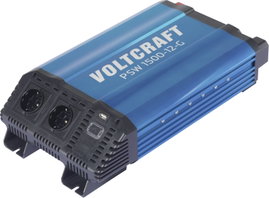 VOLTCRAFT Inverter PSW 1500-12-G 1500 W 12 V/DC - 230 V/AC tiszta szinuszhullám