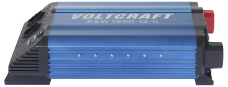 VOLTCRAFT Inverter PSW 1500-12-G 1500 W 12 V/DC - 230 V/AC tiszta szinuszhullám 2. kép