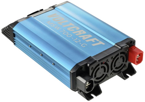 VOLTCRAFT Inverter MSW 700-12-G 700 W 12 V/DC - 230 V/AC módosított szinuszhullám 3. kép