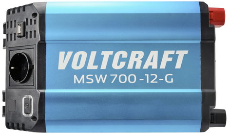 VOLTCRAFT Inverter MSW 700-12-G 700 W 12 V/DC - 230 V/AC módosított szinuszhullám 4. kép
