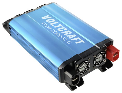 VOLTCRAFT Inverter PSW 2000-12-G 2000 W 12 V/DC - 230 V/AC tiszta szinuszhullám 3. kép