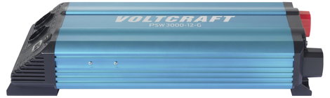 VOLTCRAFT Inverter PSW 3000-12-G 3000 W 12 V/DC - 230 V/AC tiszta szinuszhullám 2. kép