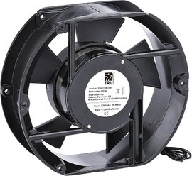 TRU COMPONENTS TC-NA17050-230B1 Axiális ventilátor 230 V/AC 299 m³/óra (H x Sz x Ma) 172 x 150 x 50 