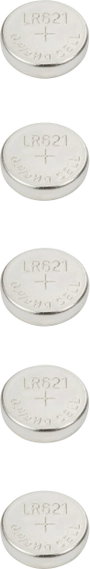 VOLTCRAFT LR 621 Gombelem 1.5 V 6 mAh Alkáli mangán 5 db 2. bélyegkép