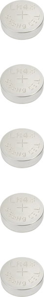 VOLTCRAFT LR 43 Gombelem 1.5 V 85 mAh Alkáli mangán VC-16108010 5 db 2. bélyegkép