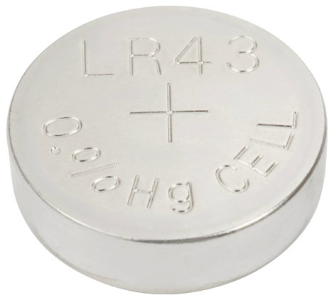 VOLTCRAFT LR 43 Gombelem 1.5 V 85 mAh Alkáli mangán VC-16108010 5 db 3. kép