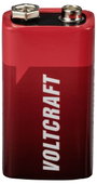 VOLTCRAFT VC-16107985 9V-os elem Alkáli mangán 550 mAh 9 V 20 db 2. bélyegkép