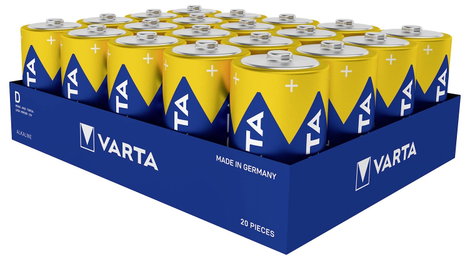 Góliátelem Varta Longlife Power D Alkáli mangán 1.5 V 15800 mAh 20 db 2. kép