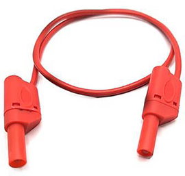 Mueller Electric 22.421-2M-2 Mérővezeték Banándugó, 4 mm Banándugó, 4 mm 2 m Piros 1 db