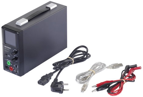 VOLTCRAFT TOPS-3363N Labortápegység, szabályozható 0.8 - 36 V/DC 0.1 - 3 A 100 W Kimenetek száma 3 x 5. kép