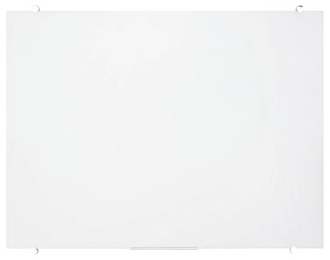 SpeaKa Professional Üveg mágnestábla SP-GWW-001 (Sz x Ma) 1200 mm x 900 mm Fehér sima Lerakóval 2. kép
