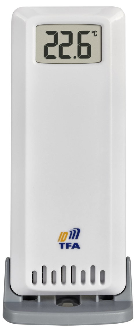 TFA Dostmann 30.3900.02 ID-A0 Hőmérséklet-/légnedvesség érzékelő 868 Mhz rádiójel 5. kép