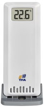 TFA Dostmann 30.3900.02 ID-A0 Hőmérséklet-/légnedvesség érzékelő 868 Mhz rádiójel 5. bélyegkép