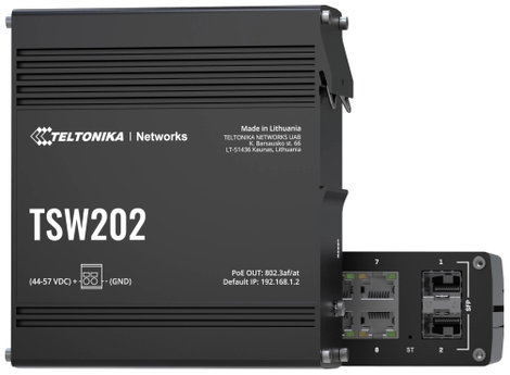 Teltonika TSW202 Ethernet switch 3. kép
