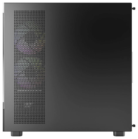 Phanteks XR Tempered Glass Midi torony Számítógép ház Fekete 3. kép
