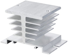 TRU COMPONENTS Hűtőborda TC-VSR-1 For 10A-40A (H x Sz x Ma) 80 x 50 x 60 mm