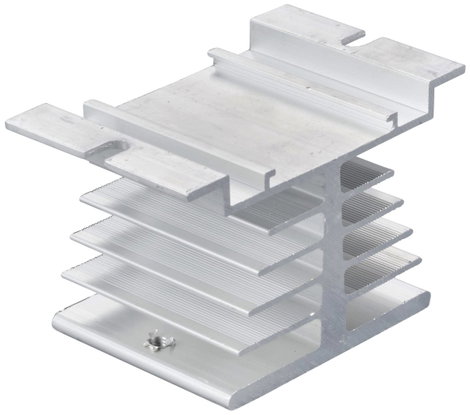 TRU COMPONENTS Hűtőborda TC-VSR-1 For 10A-40A (H x Sz x Ma) 80 x 50 x 60 mm 3. kép